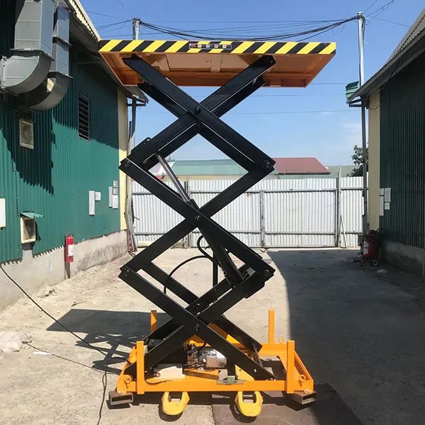 Giới thiệu loại xe nâng người mini 4m tải trọng 300kg