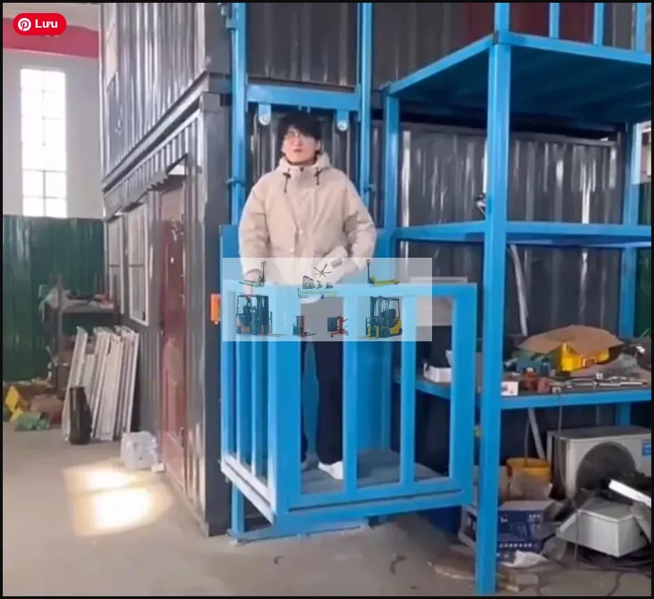 Kiểm tra an toàn khi sử dụng thang nâng 350kg