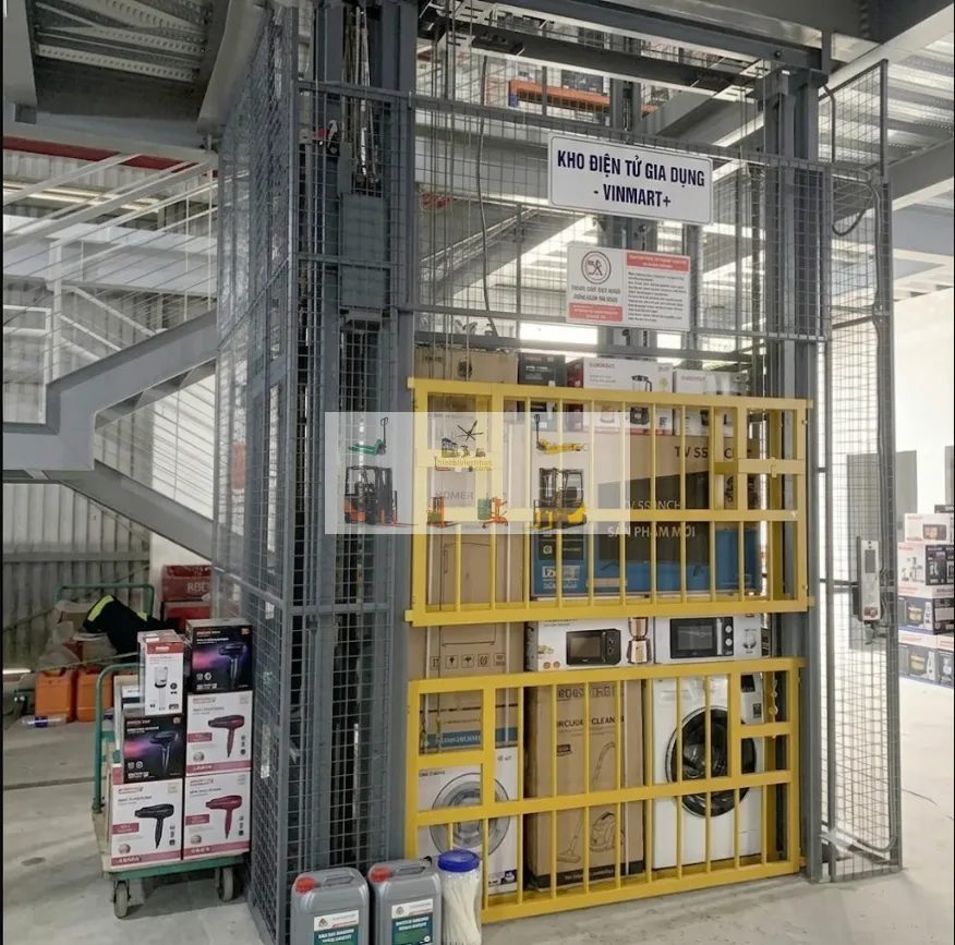 Báo giá thang nâng hàng thủy lực 1.5 tấn tại KCN Tân Đông Hiệp TP.HCM
