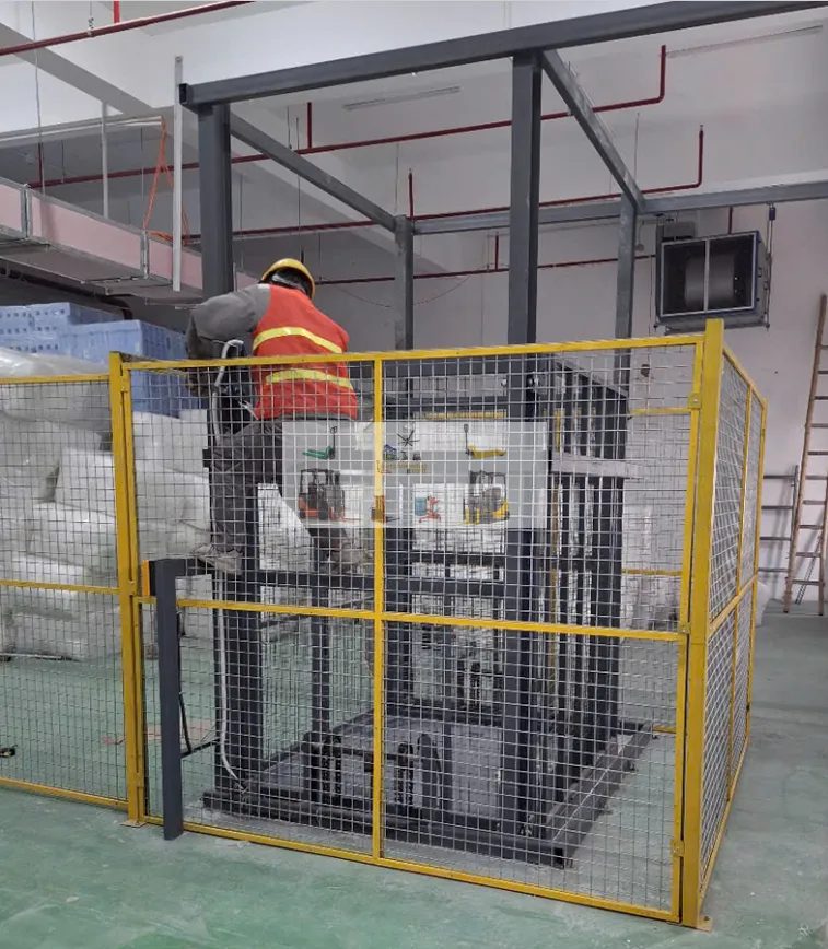 Báo giá thang nâng hàng 1 tầng cho nhà phố tại Tuyên Quang
