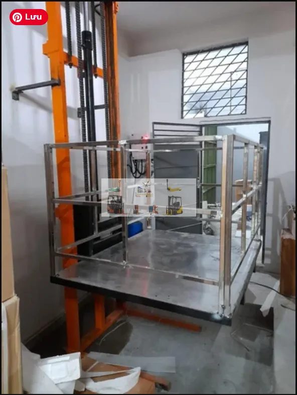 Hướng dẫn chi tiết quy trình lắp đặt thang nâng hàng nhập khẩu