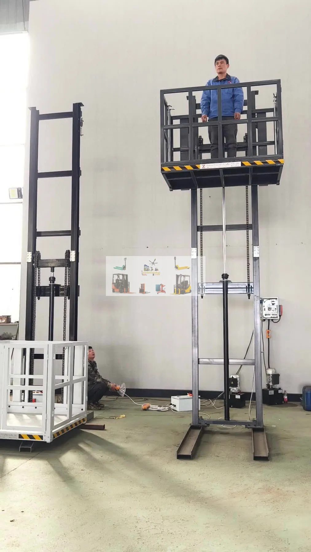 Đặc điểm kỹ thuật và tiêu chuẩn an toàn của thang nâng thủy lực