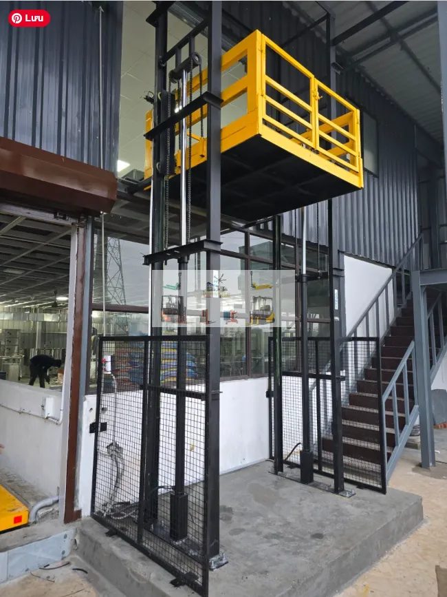 Báo giá thang nâng hàng thủy lực 2 tấn tại KCN Bàu Xéo Đồng Nai