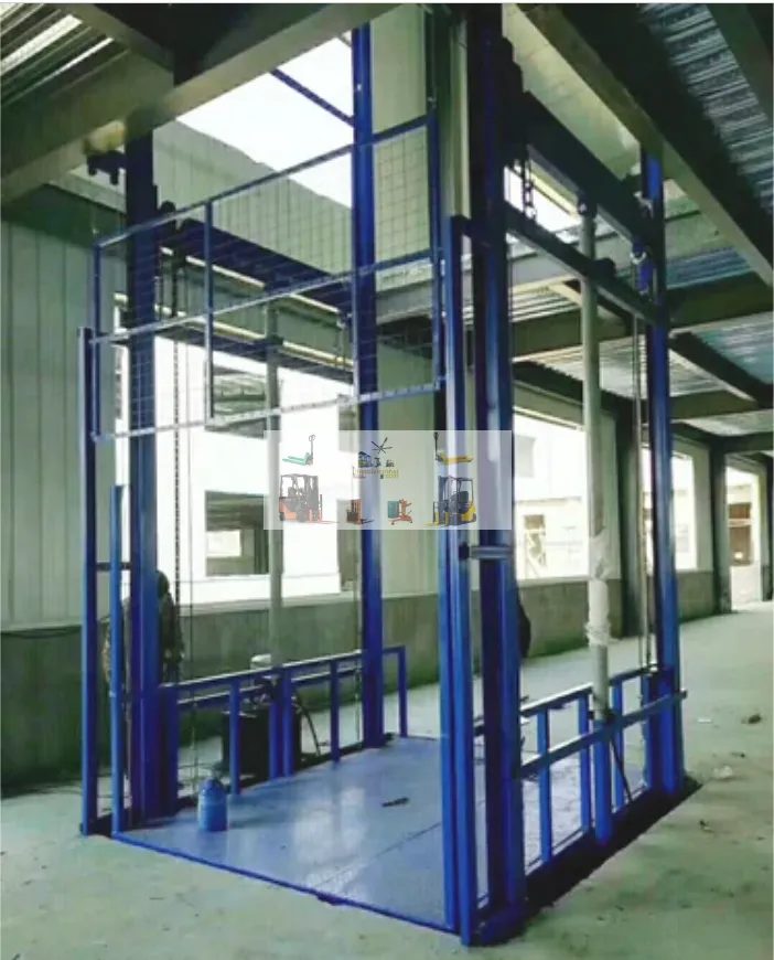 Báo giá thang nâng hàng thủy lực 2 tấn tại KCN Dệt May Phố Nối Hưng Yên