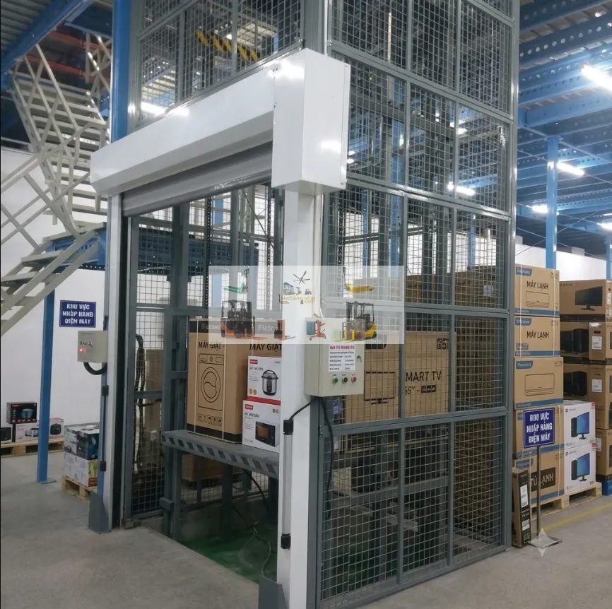 Cảnh báo rủi ro khi không lắp thang nâng hàng