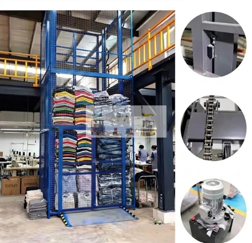 Tính kích thước sàn nâng cho hàng cuộn 500kg
