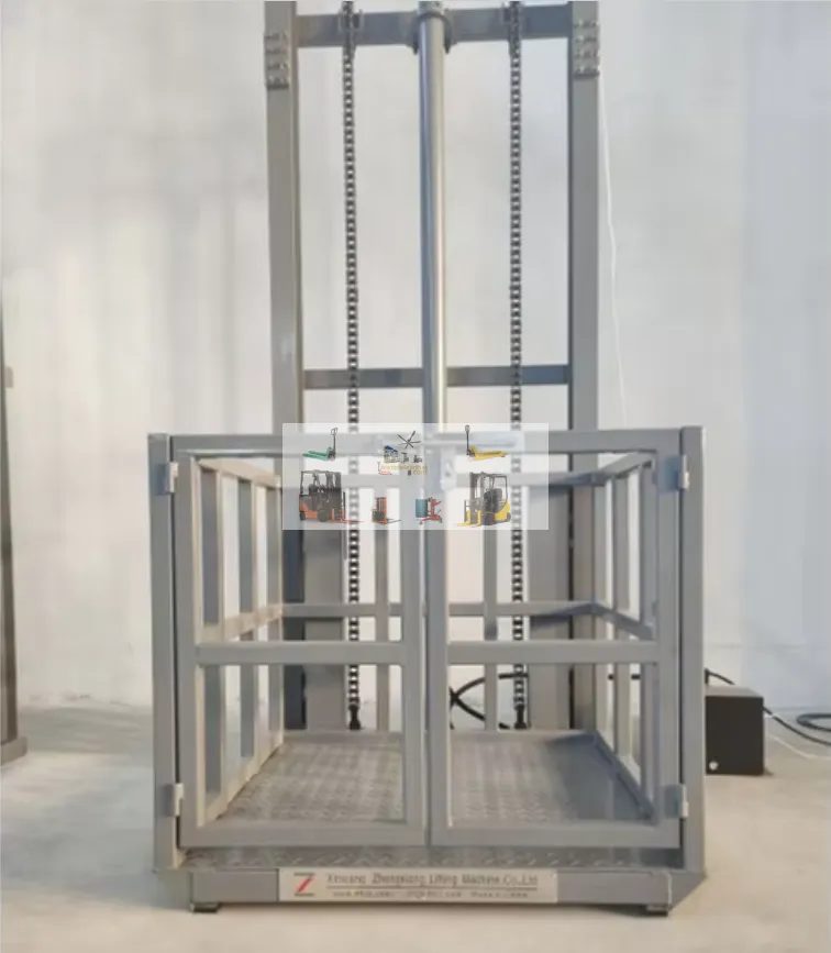 Cấu tạo thang nâng hàng chính hãng tại Hà Nội