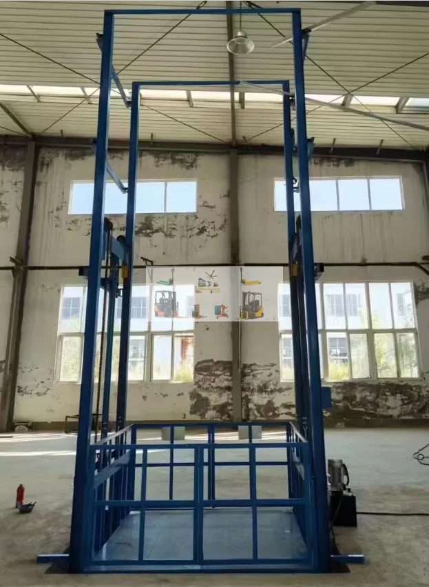 Giải mã cấu tạo thang nâng hàng nhập khẩu tại TP HCM cho kho xưởng