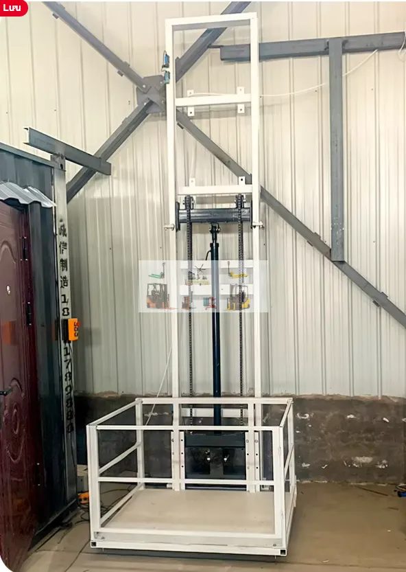Chi phí thang nâng hàng 250kg lên tầng lửng cho nhà phố tại Long An
