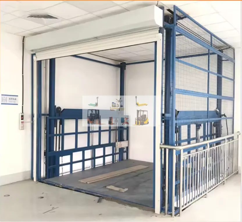 Nên chọn thang tải hàng 5.5 tấn để nâng hạ hàng hóa hiệu quả
