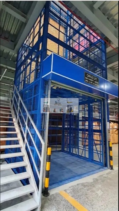 Lắp đặt thang nâng hàng thủy lực 1.5 tấn tại KCN Liên Chiểu Đà Nẵng