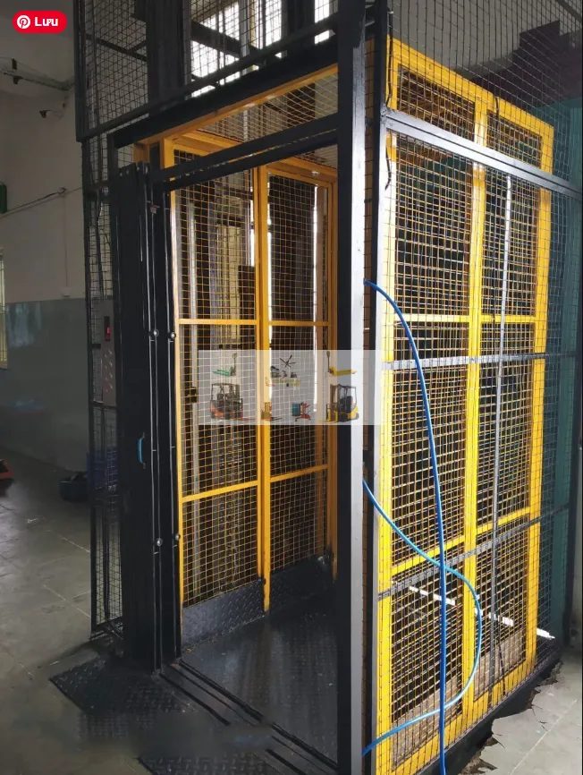 Lắp đặt thang nâng hàng thủy lực 1.5 tấn tại KCN Nhơn Bình Bình Định