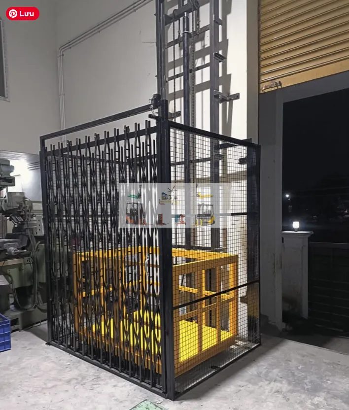 Lắp đặt thang nâng hàng thủy lực 2.5 tấn tại KCN Sông Hậu Cần Thơ