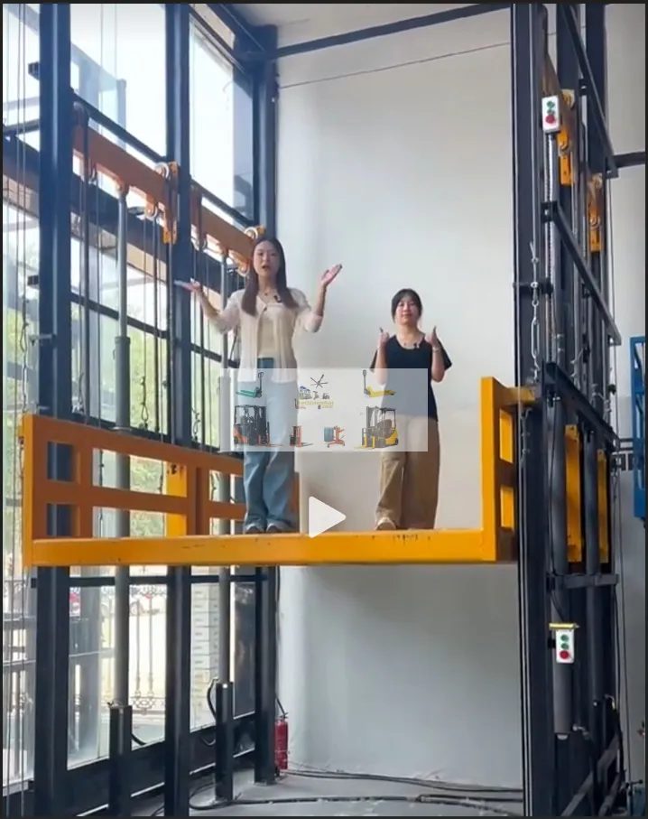Quy trình khảo sát để lắp đặt thang nâng hàng 3.5 tấn