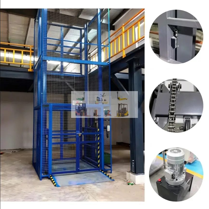 Lắp đặt thang nâng hàng thủy lực 500kg tại KCN Lộc Sơn Lâm Đồng