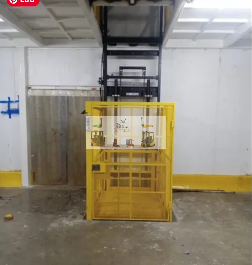 Lắp đặt thang nâng hàng 700kg cho nhà xưởng tại Đắk Lắk