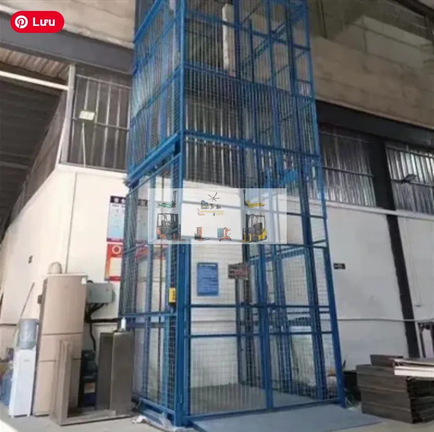 Lắp đặt thang nâng hàng 900kg cho nhà xưởng tại Thái Nguyên
