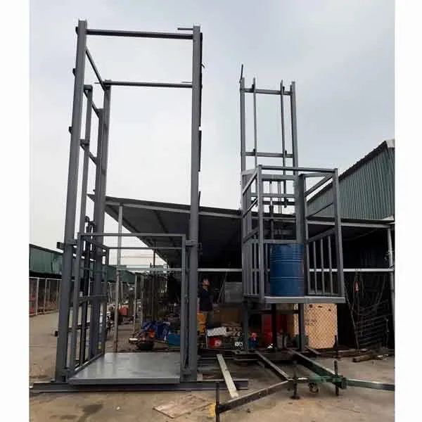 Các Bộ Phận Chính Của Thang Nâng Thủy Lực 500kg