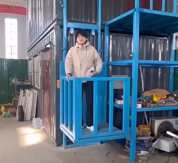 Thang nâng hàng mini 250kg