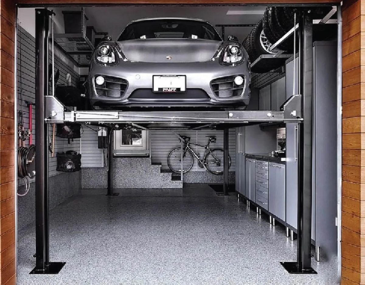 Thang nâng ô tô thủy lực