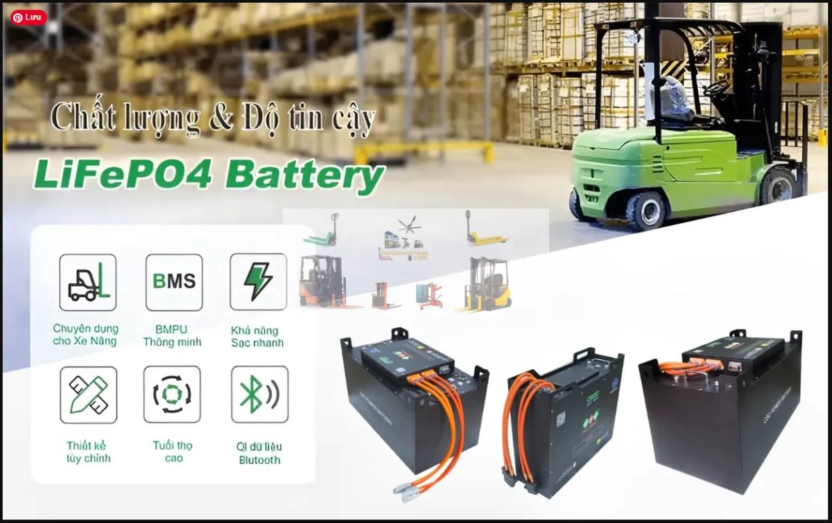 Pin Xe Nâng Điện – Giải Pháp Năng Lượng Xanh Tối Ưu Cho Doanh Nghiệp Hiện Đại Pin Xe Nâng Điện – Giải Pháp Năng Lượng Xanh Tối Ưu Cho Doanh Nghiệp Hiện Đại