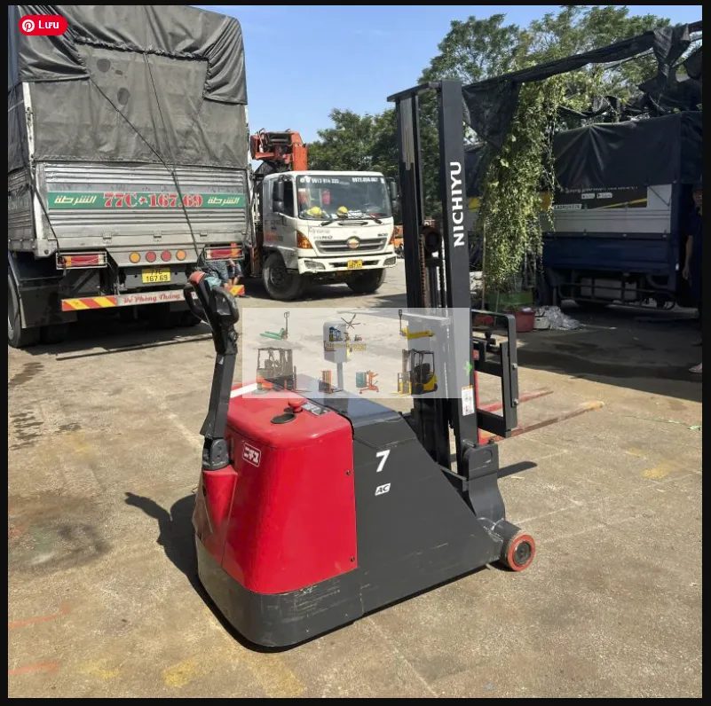 Xe Nâng Điện Dắt Lái Cũ 700kg Nichiyu Nâng Cao 1.5m Giá Tốt - Thiết Bị Việt Nhập Nhập Khẩu Chính Hãng Các Loại Xe Nâng Xe Nâng Điện Dắt Lái Cũ 700kg Nichiyu Nâng Cao 1.5m Giá Tốt - Thiết Bị Việt Nhập Nhập Khẩu Chính Hãng Các Loại Xe Nâng