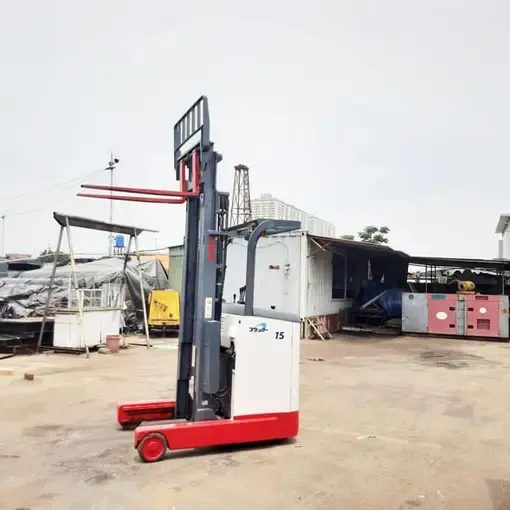 Xe Nâng Điện 1.5 Tấn Nichiyu FBRM15-75-450, Đứng Lái, Nâng Cao 4.5m (Đã Qua Sử Dụng) - Giải Pháp Tối Ưu Từ Thiết Bị Việt Nhật