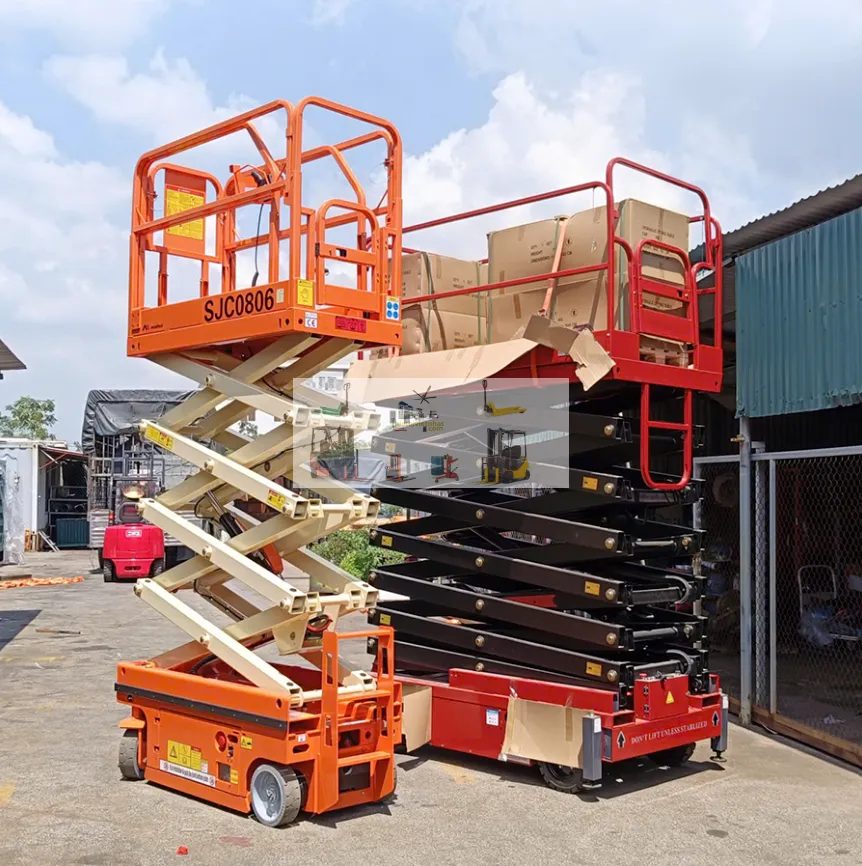 Xe Nâng Người Tự Hành 230kg (MAIHUI) Model SJC0806 Nâng Cao 5.8M | Thiết Bị Việt Nhật Nhập Khẩu Phân Phối Sỉ Lẻ Toàn Quốc Xe Nâng Người Tự Hành 230kg (MAIHUI) Model SJC0806 Nâng Cao 5.8M | Thiết Bị Việt Nhật Nhập Khẩu Phân Phối Sỉ Lẻ Toàn Quốc