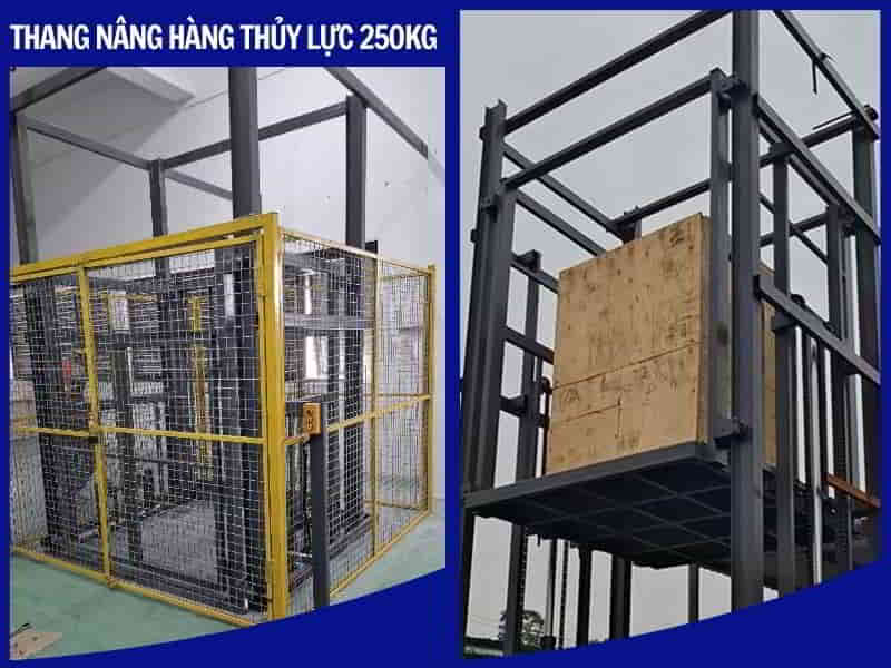 Thang Nâng Hàng Thủy Lực 250kg giá rẻ