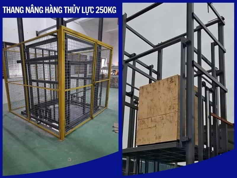Thang Nâng Hàng Thủy Lực 250kg – Giá Rẻ, Chính Hãng!