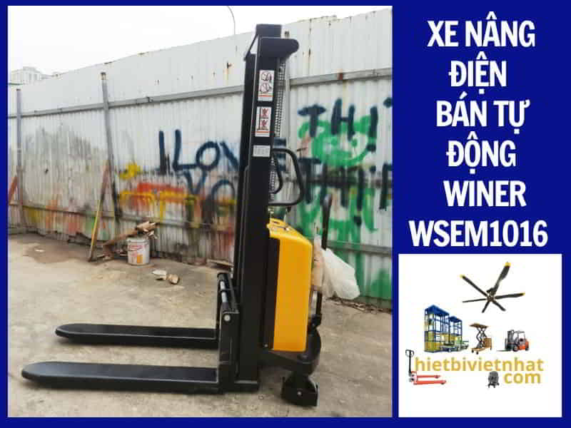 Địa chỉ mua Xe Nâng Bán Tự Động Winner WSEM1016 uy tín