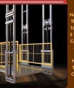 Thang Nâng Hàng Thủy Lực 1 Tấn – Nâng Hạ Nhẹ Nhàng, Hiệu Quả