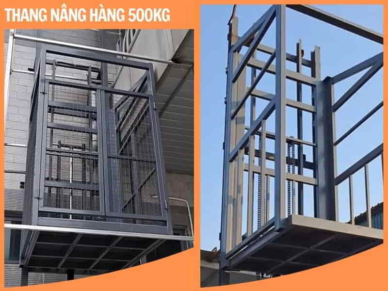 Thang Nâng Hàng Thủy Lực 500kg Nhập Khẩu Chính Hãng