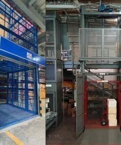 Thang Nâng Hàng Thủy Lực 1500kg nâng 4m nhập khẩu